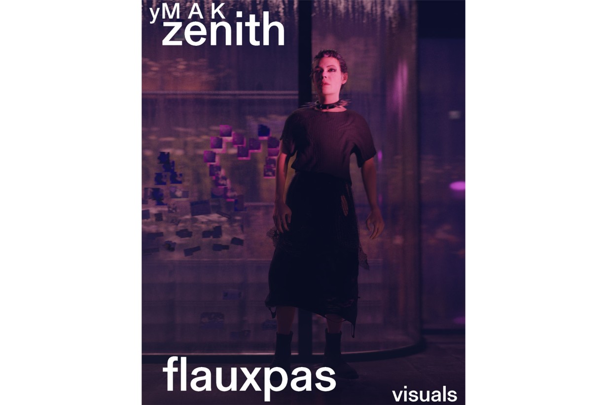 Person mit Nietenhalsband