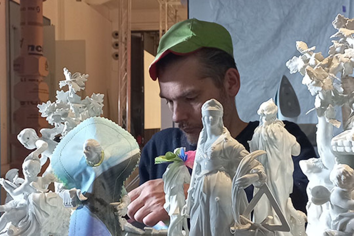 Thomas Hörl gestaltet für The Fest den Zwettler Tafelaufsatz