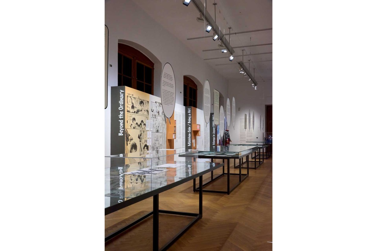 Eine Ausstellung mit Manga