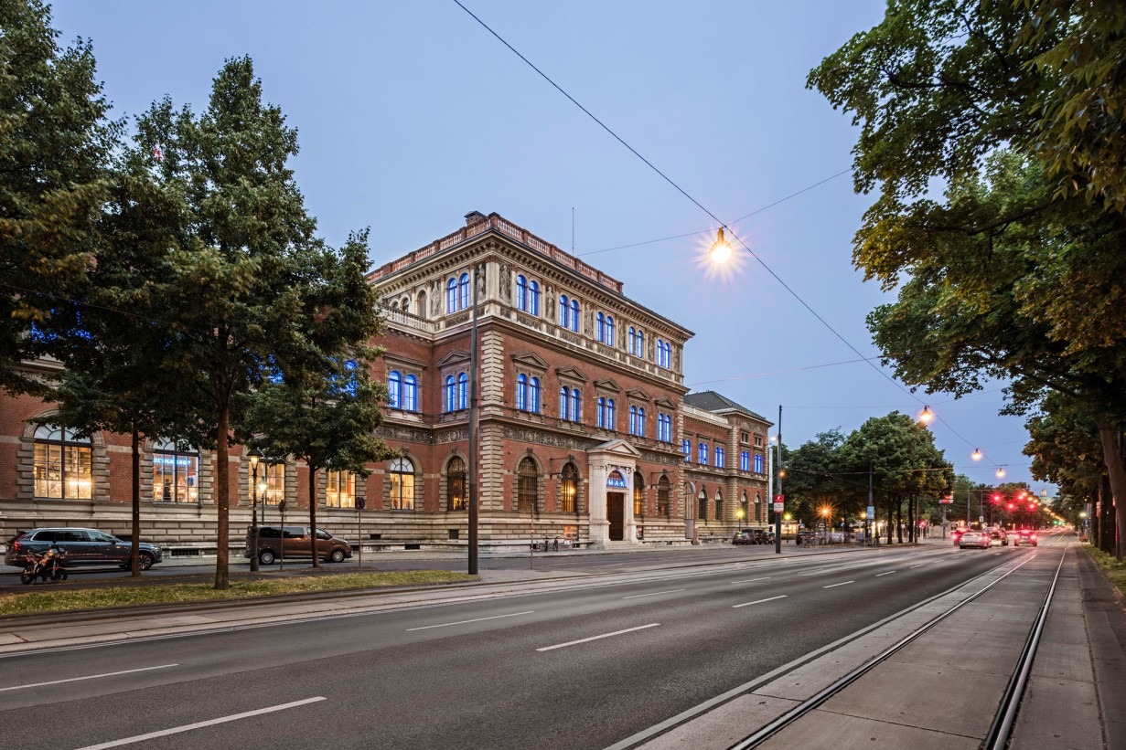 Museumsgebäude im Stil der Neorenaissance