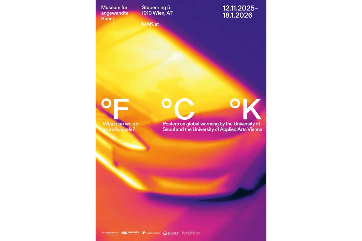 Rötliches Sujet mit Buchstaben F, C, K 