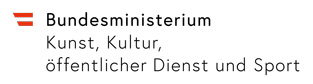 Logo Bundesministerium Kunst, Kultur, öffentlicher Dienst und Sport