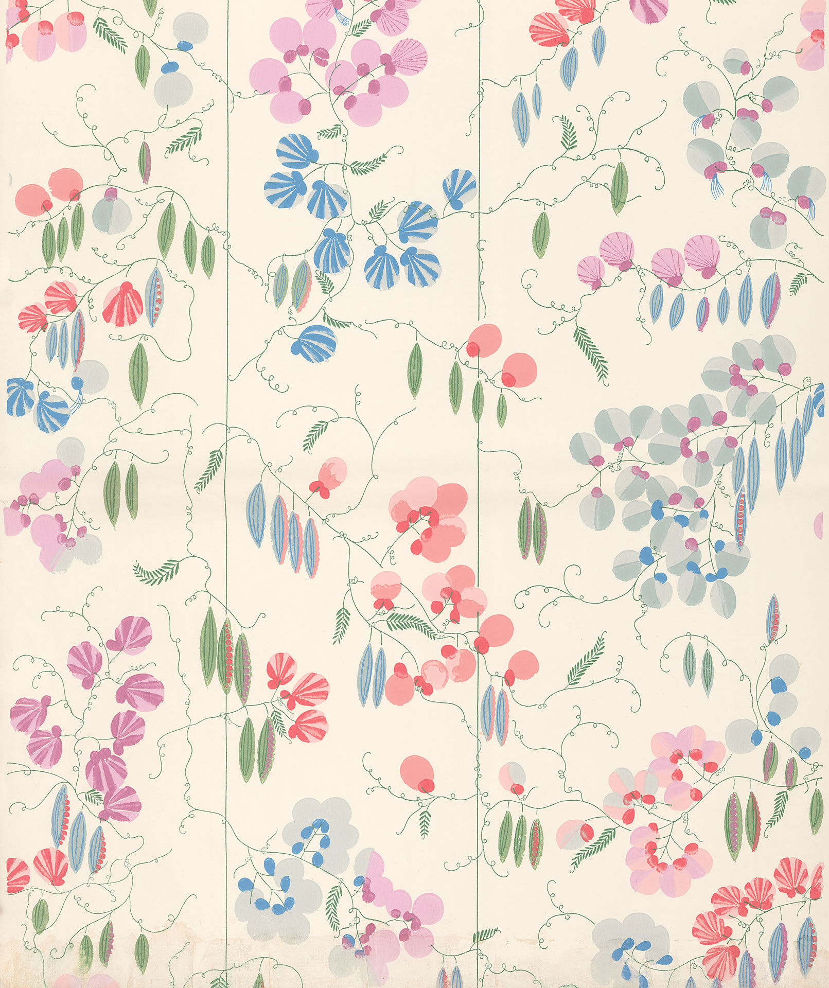 Muster mit floralen Motiven